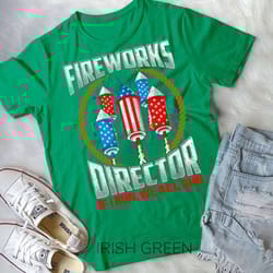 firework director technician i run you run 4th of july mens unisex t-shirt