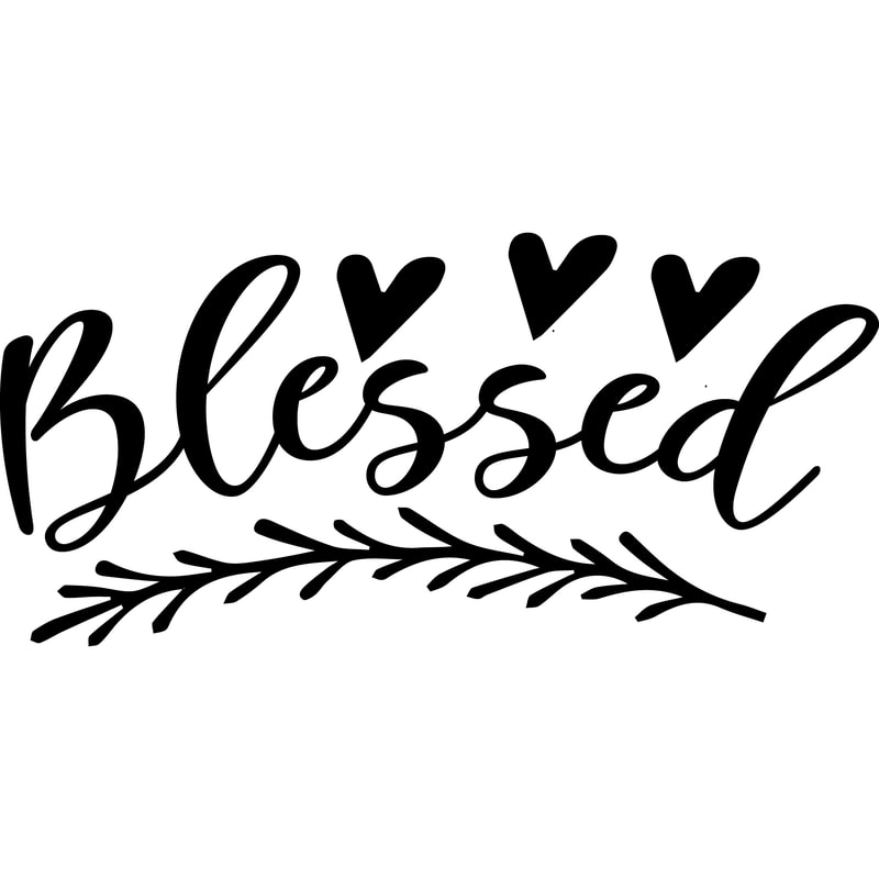 Blessed SVG png Dxf PdfCricut Cut File SVG Files Religious Svg inspirational Svgmotivational Svg 0