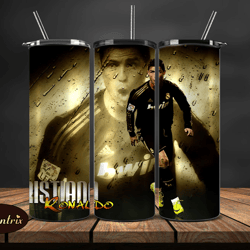 ronaldo tumbler wrap ,cristiano ronaldo tumbler design, ronaldo 20oz skinny tumbler wrap, design by essentrix design 50