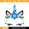 Chanukah Unicorn Head Svg, Hanukkah Unicorn Svg, Holiday.jpg
