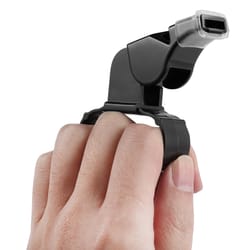 sports referee whistle set loud clear whistle with finger grip for football, netball, hiking