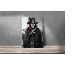 v for vendetta poster v print art print