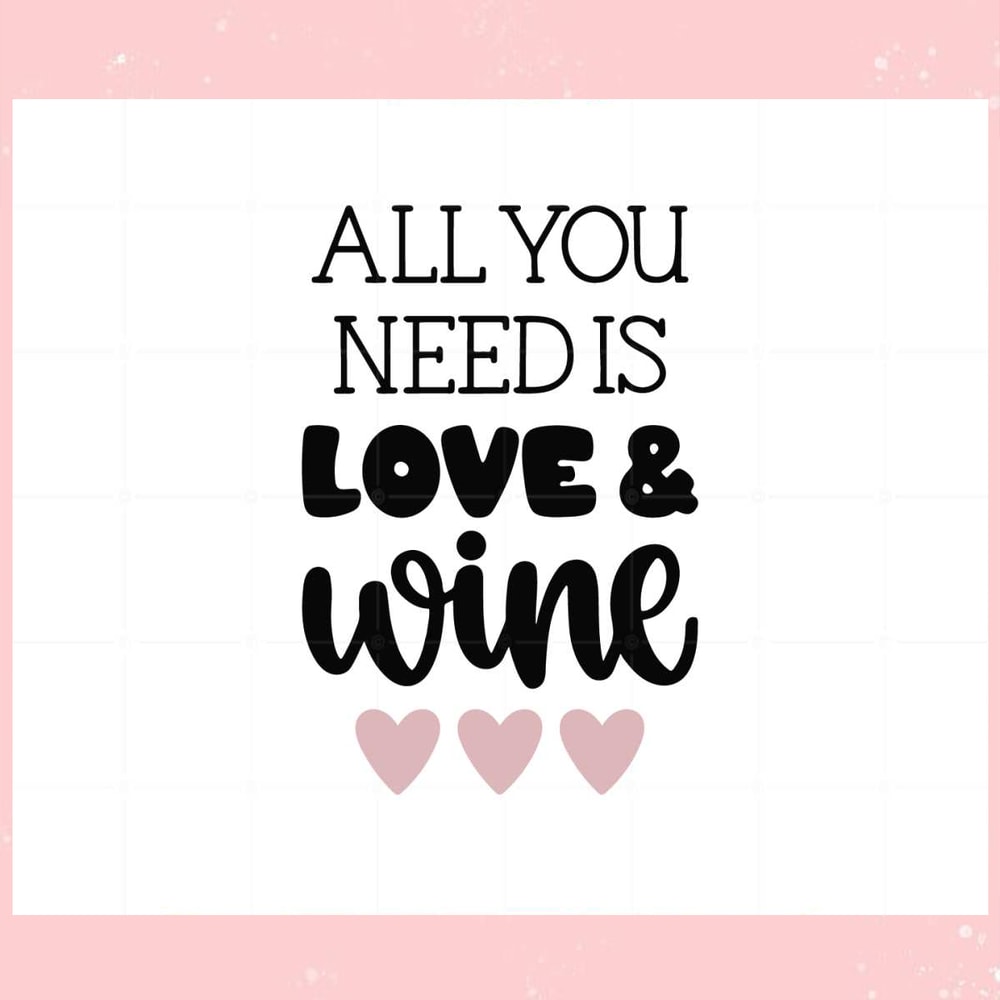 Valentine And Wine Svg Best Graphic Designs Cutting Files.jpg
