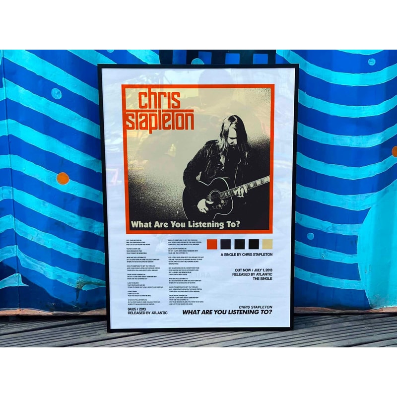 Chris Stapleton What Are You Listening To Album Cover Poster #2.jpg