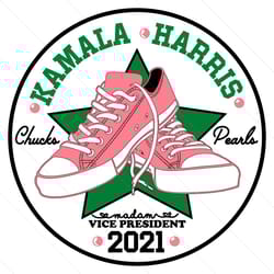 kamala harris chucks and pearls sneakers converse svg designs files