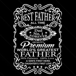 best father all time dad no1 forever svg, fathers day svg, dad svg, father svg, best father svg, dad no1 svg, dad no1 fo