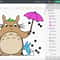 My Neighbor Totoro Svg Files, Neighbor Totoro Png Files, Vector Png Images, SVG Cut File for Cricut, Clipart Bundle Pack