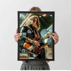 greta van fleet red rocks poster, autumn home decor, a4 a3 a2 a1, wall decor, christmas gift