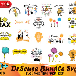 20 dr seuss bundle svg, dr seuss svg, cat in the hat svg