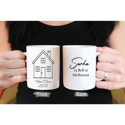 home owner mug, new home owner gift,new home owner, new house gift, housewarming gift, personalised home gift