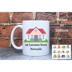 home owners mug, new home owners gift,new home owners, new house gift, housewarming gift, personalised home gift