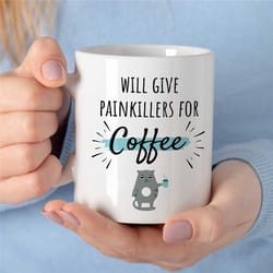 medical themed gift, mug for pharmaceutists, pharma technician graduation present, healer, rx, coworker gift, professor,