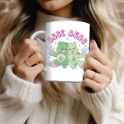 best buds mug | best buds gift | stoner gift | funny mug | gift mug | carebear | unique rude novelty gift