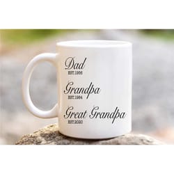 pregnancy announcement, dad, grandpa, great grandpa, pregnancy reveal, great grandpa gift, new baby reveal gift, with cu