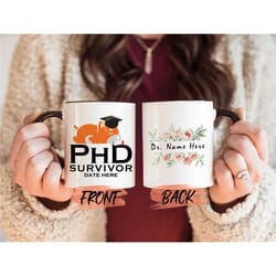 new doctor mug, graduation masters degree high school grad mug for women graduation gift, phd coffee mug, phd mug, docto