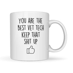 vet tech gift, vet tech mug, vet technician mug, veterinary school graduation, veterinarian graduation gift, vet tech gr