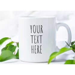 personalised photo mug, custom photo & text mug, double sided mug, personalised birthday gift, customised mug, personali