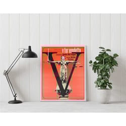 v for vendetta poster - james mcteigue -