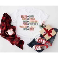 jesus christmas shirt, christian christmas shirt, religious holiday