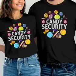 candy land costumes adult candy land tee candy security t-shirt shirt funny halloween costume party funny tee shirt wome