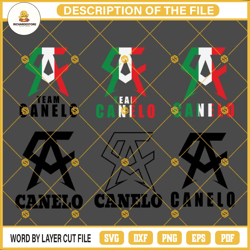 team canelo svg, team canelo png, canelo alvarez svg, canelo mexican svg bundle