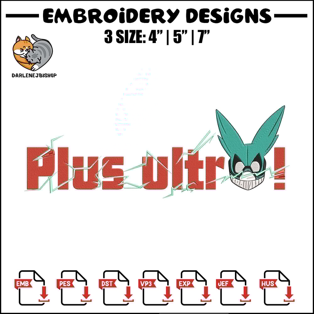 Deku logo Embroidery Design, My hero academia Embroidery, Embroidery File, Anime Embroidery,Anime shirt,Digital download.jpg