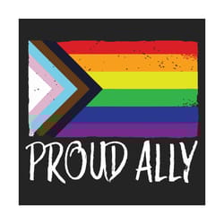proud ally pride month lgbtq black pride flag svg, lgbt svg, proud ally svg, lesbian svg, gay svg, gay pride svg, rainbo