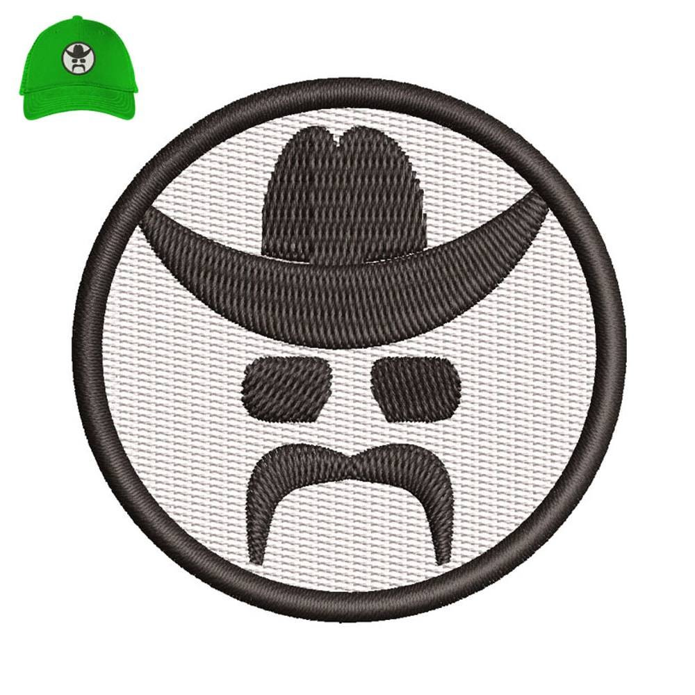 Cow Boy Embroidery logo for Cap..jpg