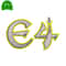 E4 Sword 3d Puff Embroidery logo for Cap..jpg