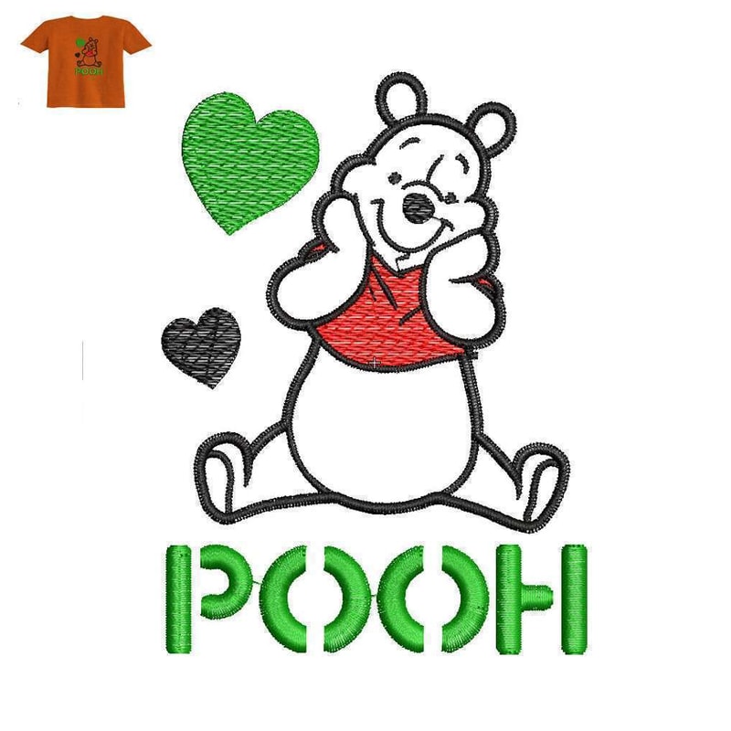 Pooh Beer Embroidery logo for Baby T Shirt..jpg