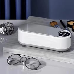 portable eyeglass cleaning machine, ultrahigh frequency full-automatic cleaner for jewelry & mouthpiece