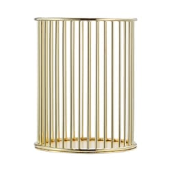 student office desk storage pen holder, metal high-end desktop organizer