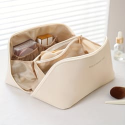 makeup case storage pouch, luxury lady box organizer bag, female toiletry kit for travel zip