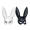 Cosplay Cartoon Bunny Mask Half-face Mask for Halloween Party and Birthday Decoration Supplies