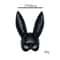 Cosplay Cartoon Bunny Mask Half-face Mask for Halloween Party and Birthday Decoration Supplies