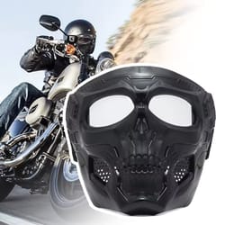 windproof tactical mask halloween props motorcycle skull mask