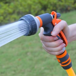 high pressure adjustable garden watering gun lawn, yard & plant sprayer nozzle