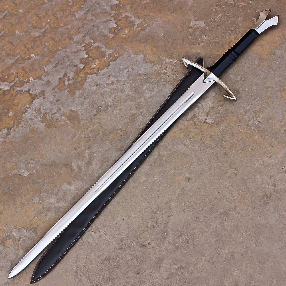 Black Death Gothic Longsword 15th Century Battle Ready Design