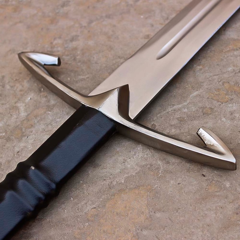 Medieval Gothic TwoHanded Sword 15th Century Black Death Replica