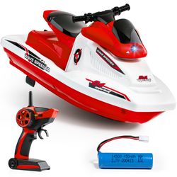 Force1 Wave Speeder RC Boat - Red