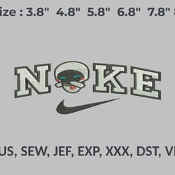 nike eva embroidery file , manchine embroidery, wall e