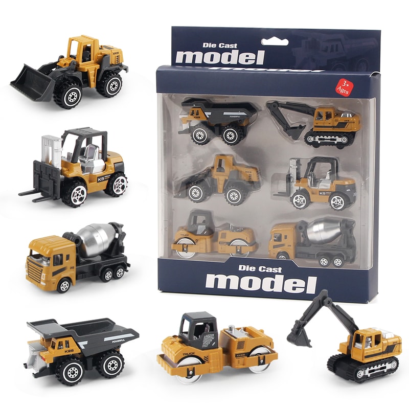 Alloy Engineering Truck Toy Car Durable Construction Vehicle Set for Kids | Excavator, Loader & Tractor Toys for kids