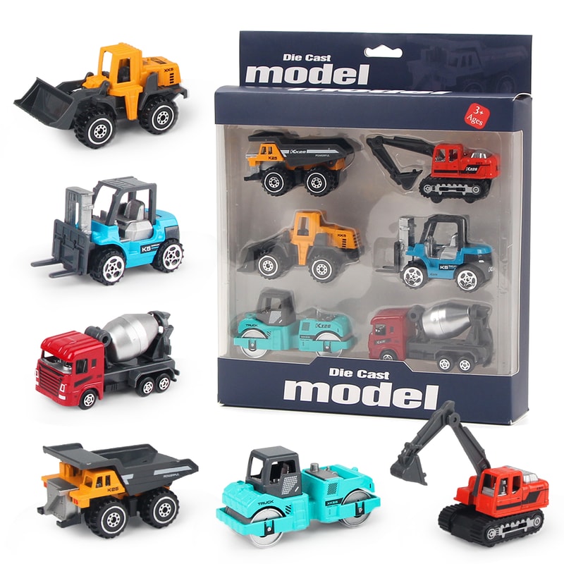 Alloy Engineering Truck Toy Car Durable Construction Vehicle Set for Kids | Excavator, Loader & Tractor Toys for kids