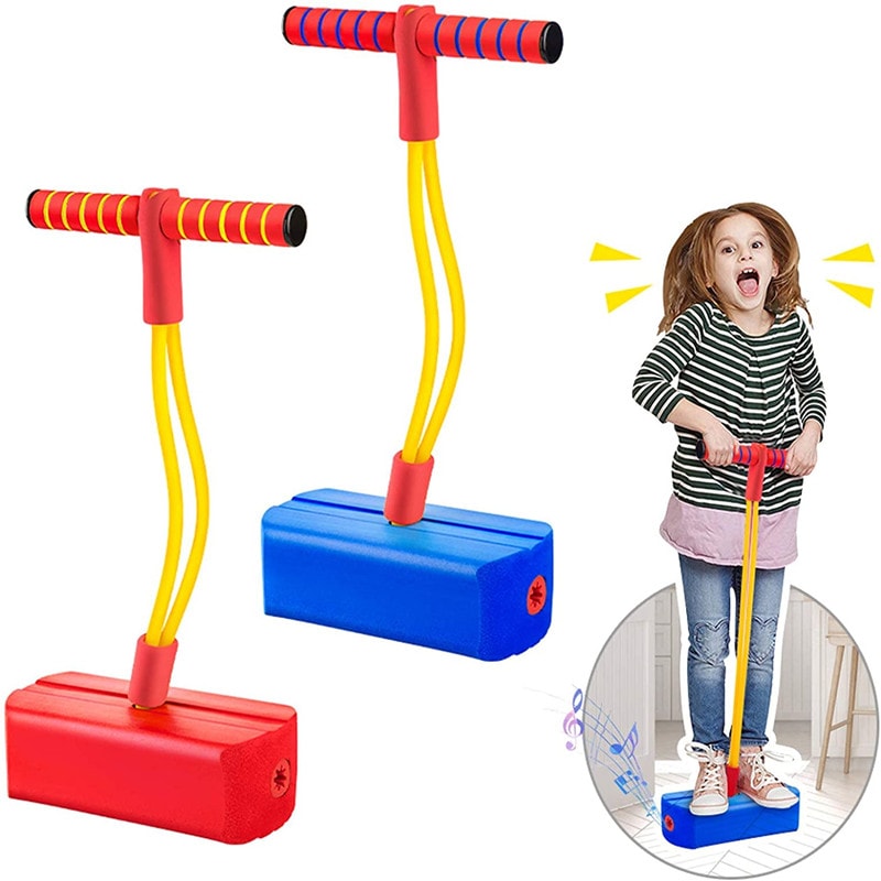 Foam Pogo Jumper For Kids Outdoor Autism Toy Fun Gift For 3 Boys Girls 0