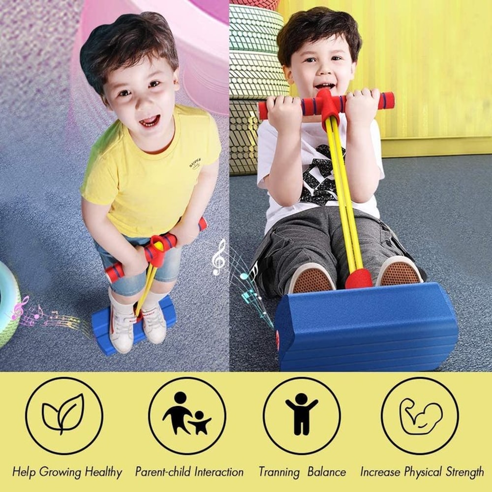 Foam Pogo Jumper For Kids Outdoor Autism Toy Fun Gift For 3 Boys Girls 2