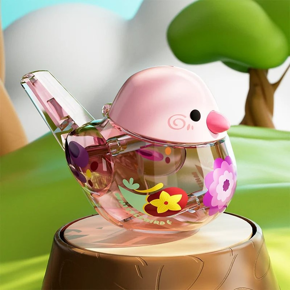 Water Bird Whistle For Infants Children Fun Musical Instrument Toy Adjustable Sound With Water 9