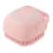 Pet Dog Cat Massage Brush Shampoo Dispenser Pink