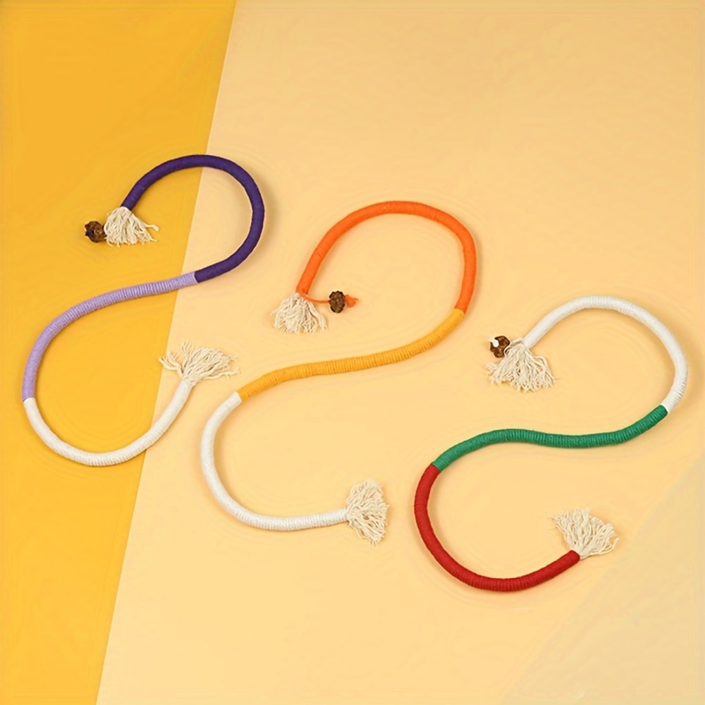 Durable Rope Toy For Cats Puppies Teething Chew Toy For Playful Pets 4