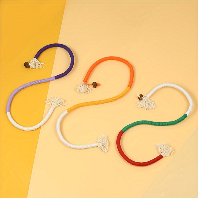 Durable Rope Toy For Cats Puppies Teething Chew Toy For Playful Pets 4