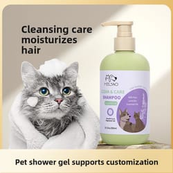 pet dog body wash cat dog shampoo, mild bath liquid shampoo, long lasting fragrance for clean healthy pets